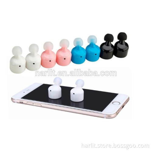 Hot Sell Mini Twins Wireless Bluetooth V4.2 Stereo Noise Cancelling Earbuds With Microphone